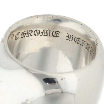 Chrome Hearts CLASSIC OVAL Cross Silver Ring Size JP 28.5