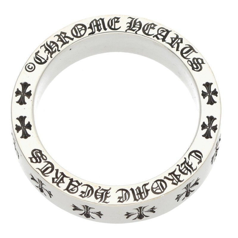 Chrome Hearts 6mm Spacer Forever Silver Ring Size JP 23