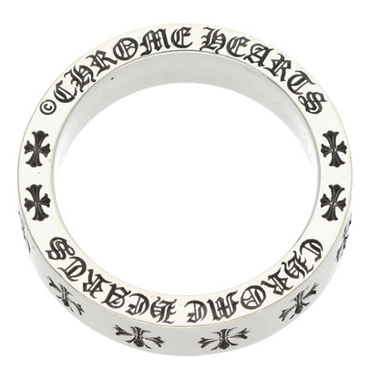 Chrome Hearts 6mm Spacer Forever Silver Ring Size JP 23