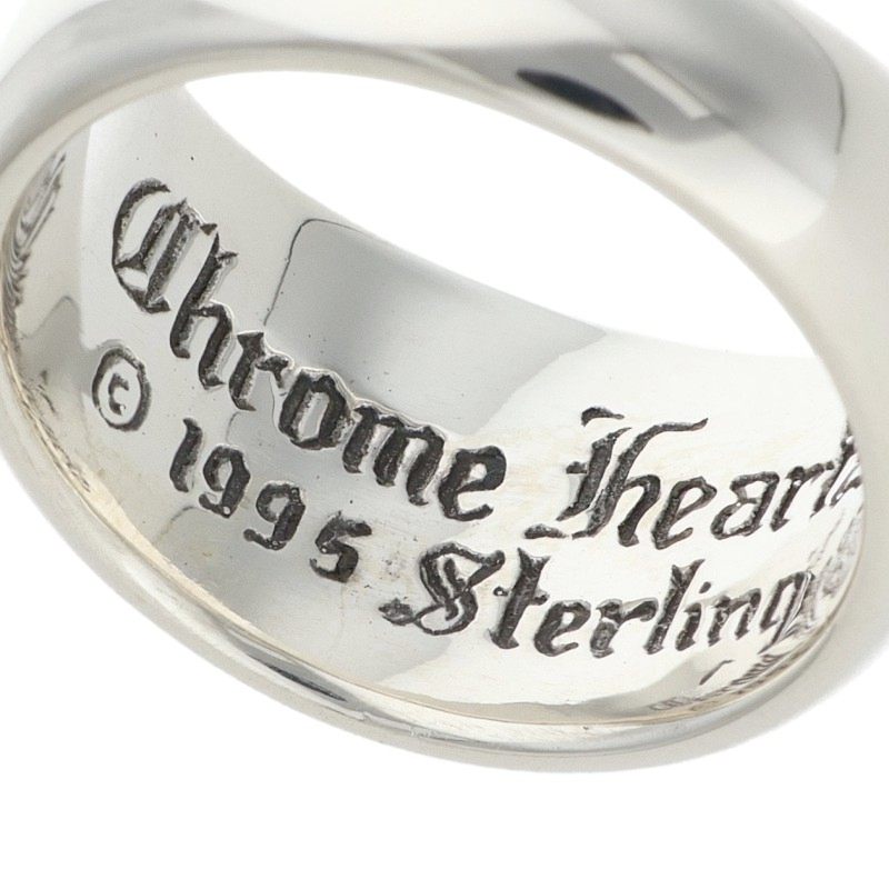 Chrome Hearts HEART IN BAND P DMND Diamond Ring Size JP 23