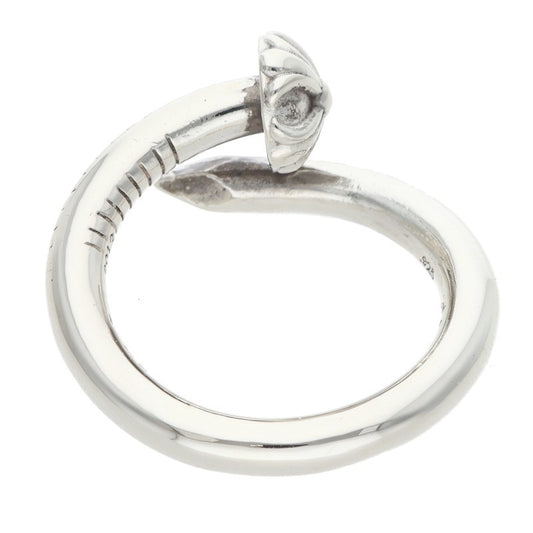 Chrome Hearts NAIL CRSBALL Silver Ring Size JP 14