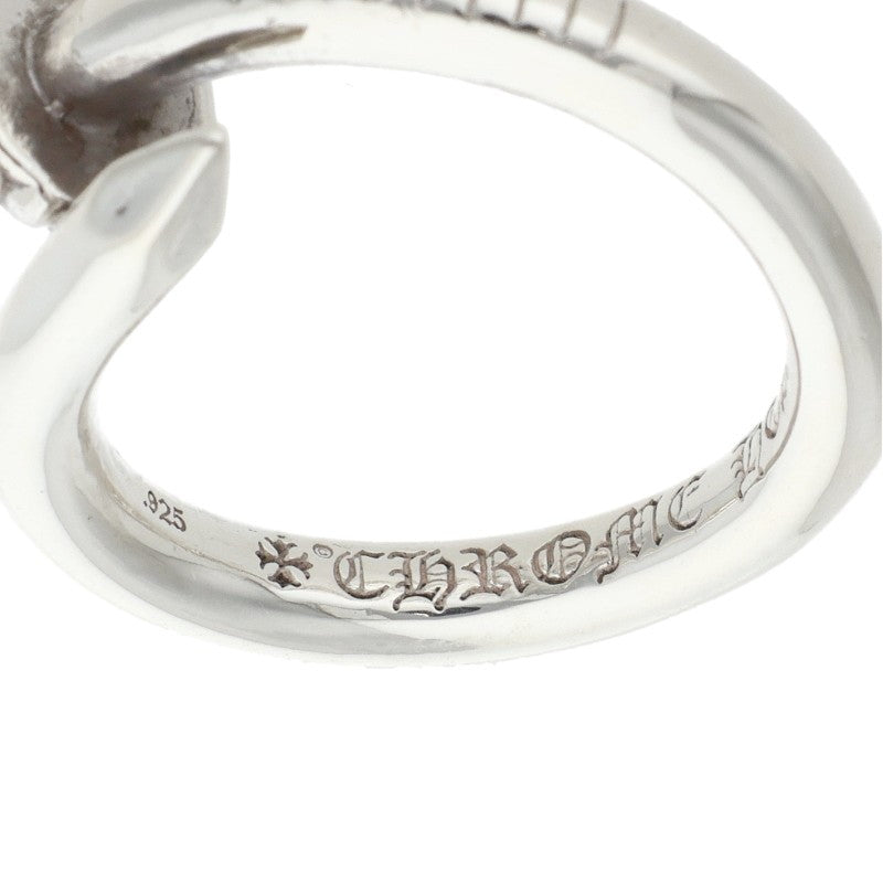 Chrome Hearts NAIL CRSBALL Silver Ring Size JP 14