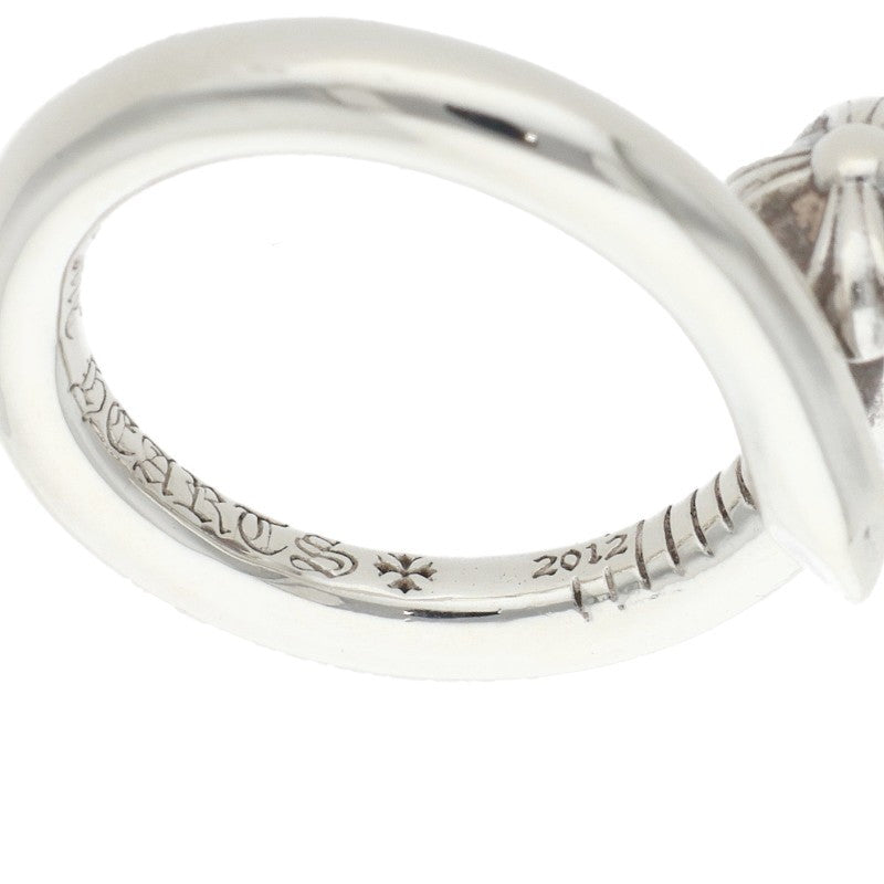 Chrome Hearts NAIL CRSBALL Silver Ring Size JP 14