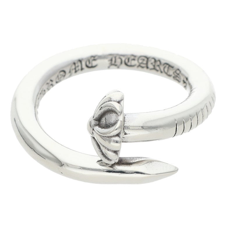 Chrome Hearts NAIL CRSBALL Silver Ring Size JP 13