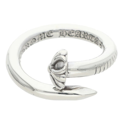 Chrome Hearts NAIL CRSBALL Silver Ring Size JP 13