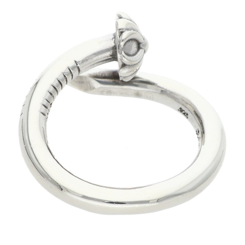 Chrome Hearts NAIL CRSBALL Silver Ring Size JP 13