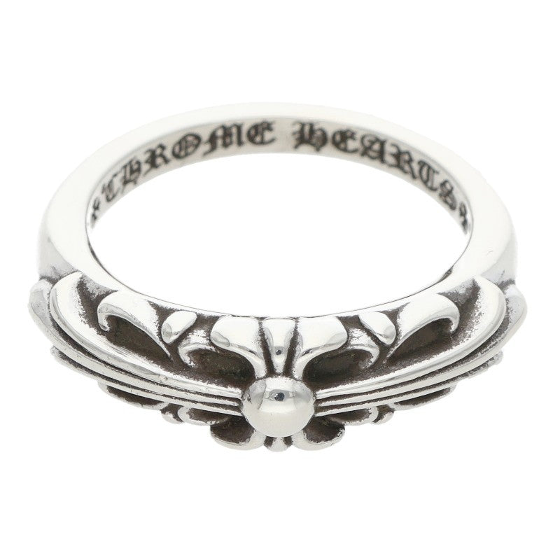 Chrome Hearts BABY CLASSIC Floral Ring Silver Size JP 13