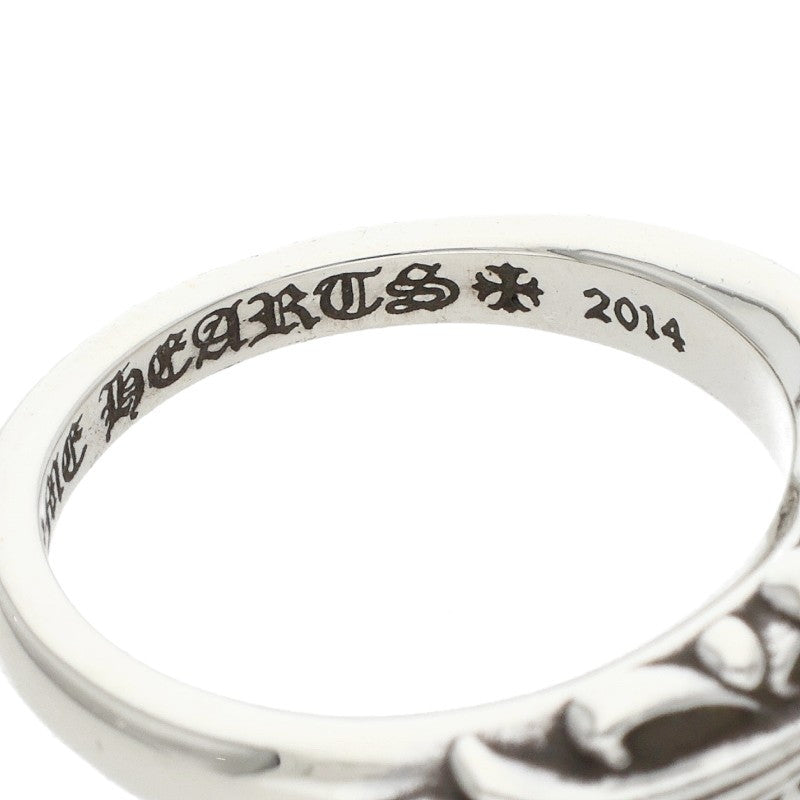 Chrome Hearts BABY CLASSIC Floral Ring Silver Size JP 13