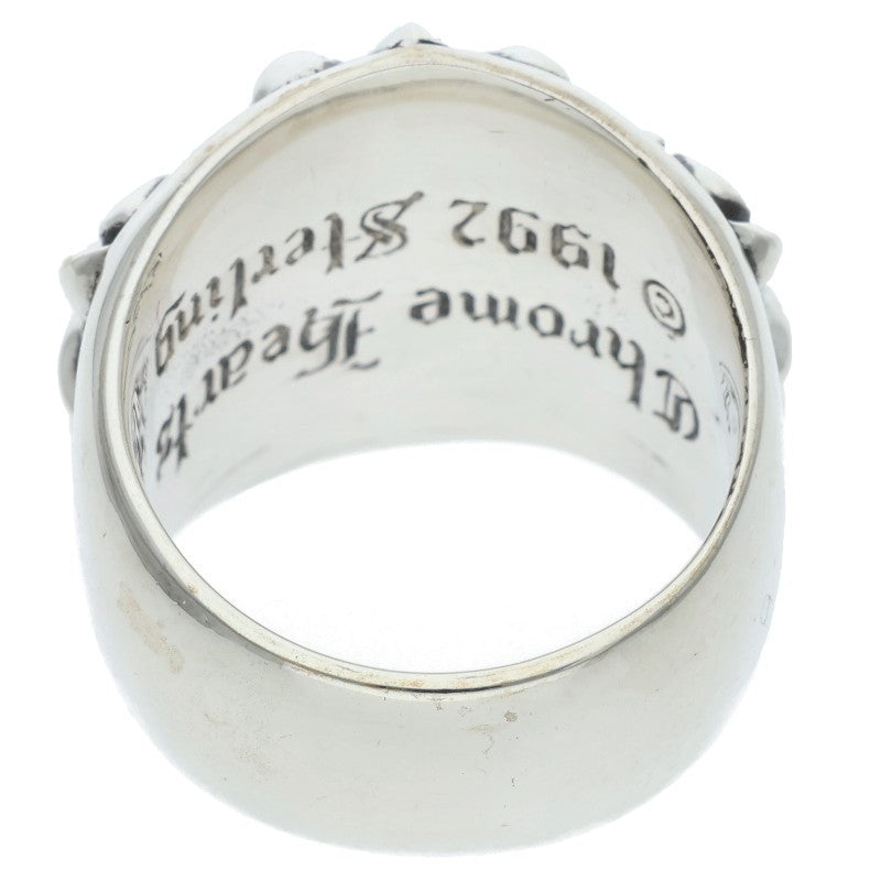 Chrome Hearts KEEPER Ring Sterling Silver Size JP 17