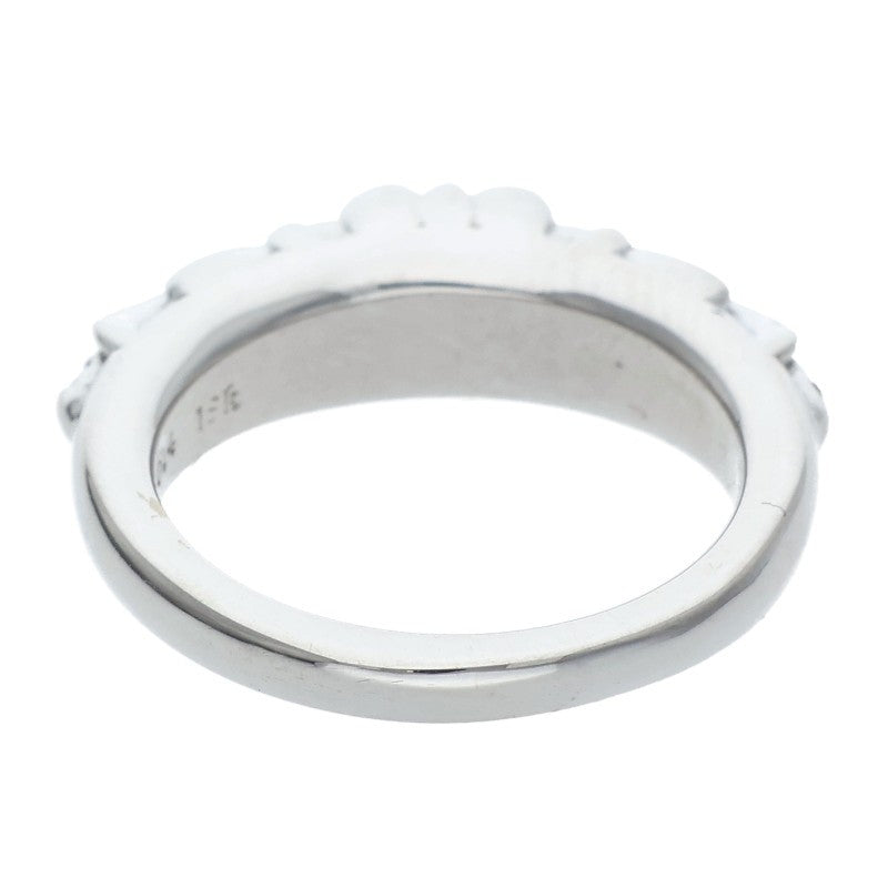 Chrome Hearts Baby Classic Floral Cross Ruby Ring Size JP 9