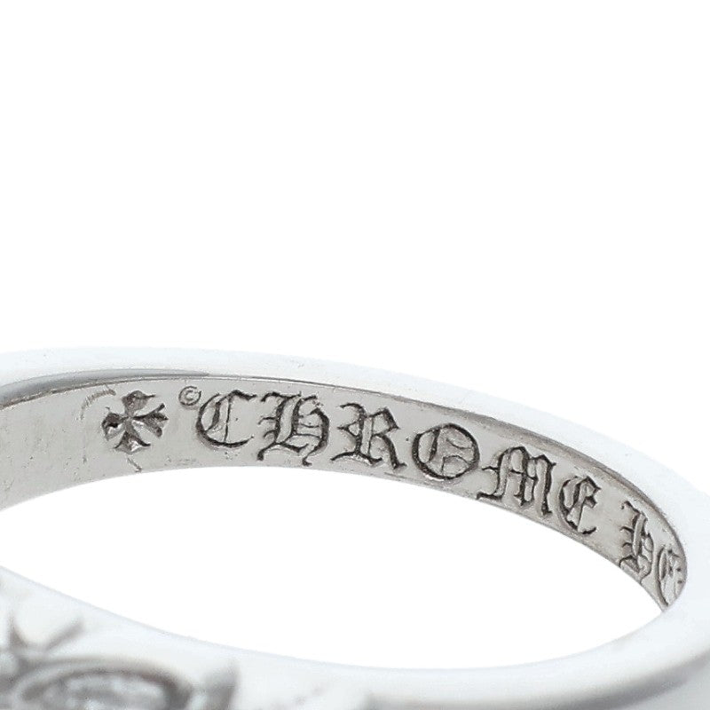 Chrome Hearts Baby Classic Floral Cross Ruby Ring Size JP 9