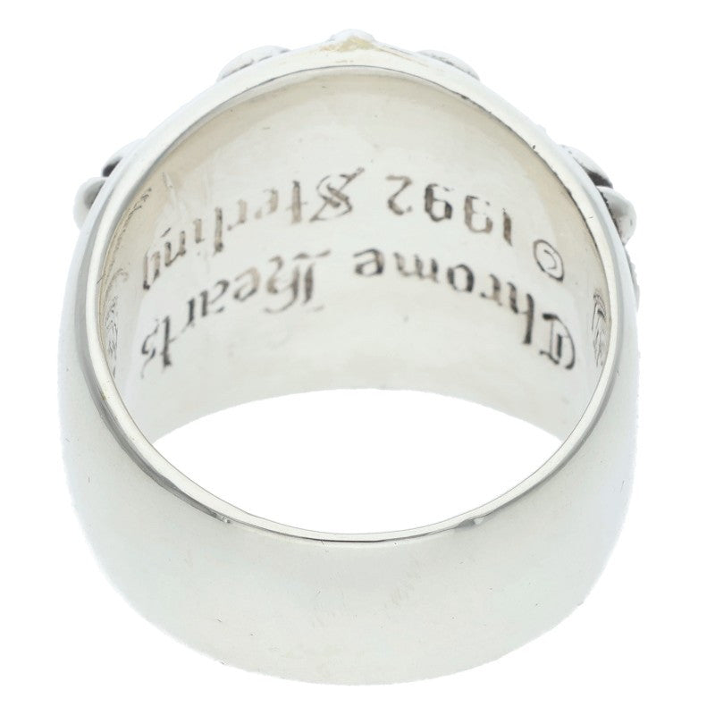 Chrome Hearts KEEPER Sterling Silver Ring Size JP 21