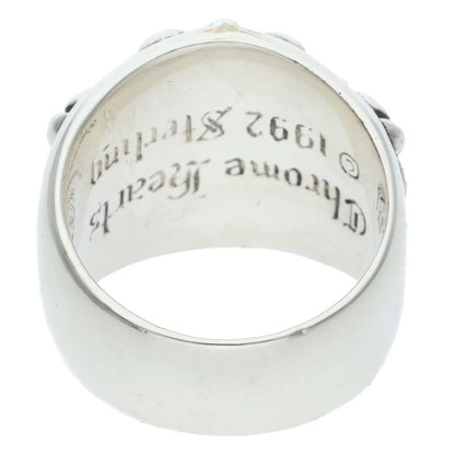 Chrome Hearts KEEPER Sterling Silver Ring Size JP 21