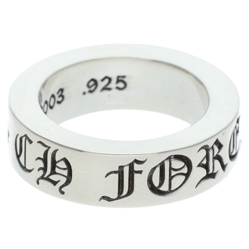 Chrome Hearts 6mm Spacer Forever Silver Ring Size JP 6.5