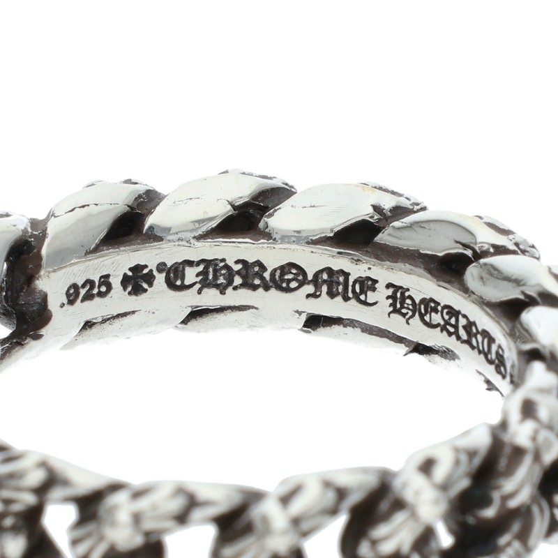 Chrome Hearts XTRA FANCY SML Silver Ring Size JP 21.5