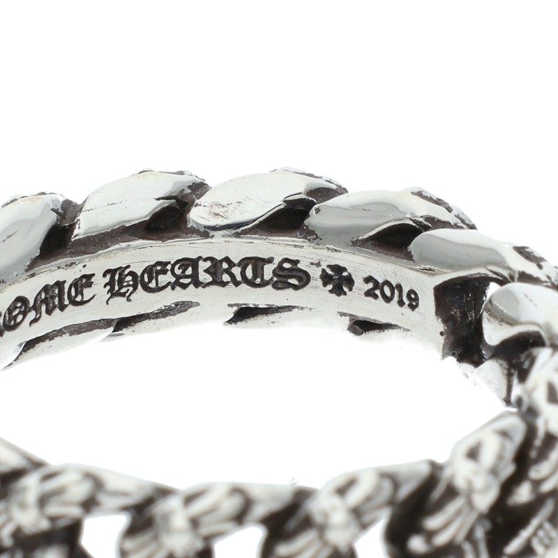 Chrome Hearts XTRA FANCY SML Silver Ring Size JP 21.5
