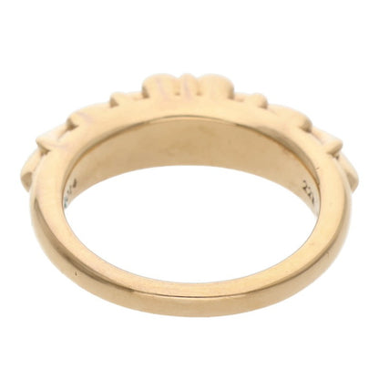 Chrome Hearts 22K Baby Classic Floral Gold Ring Size JP 8