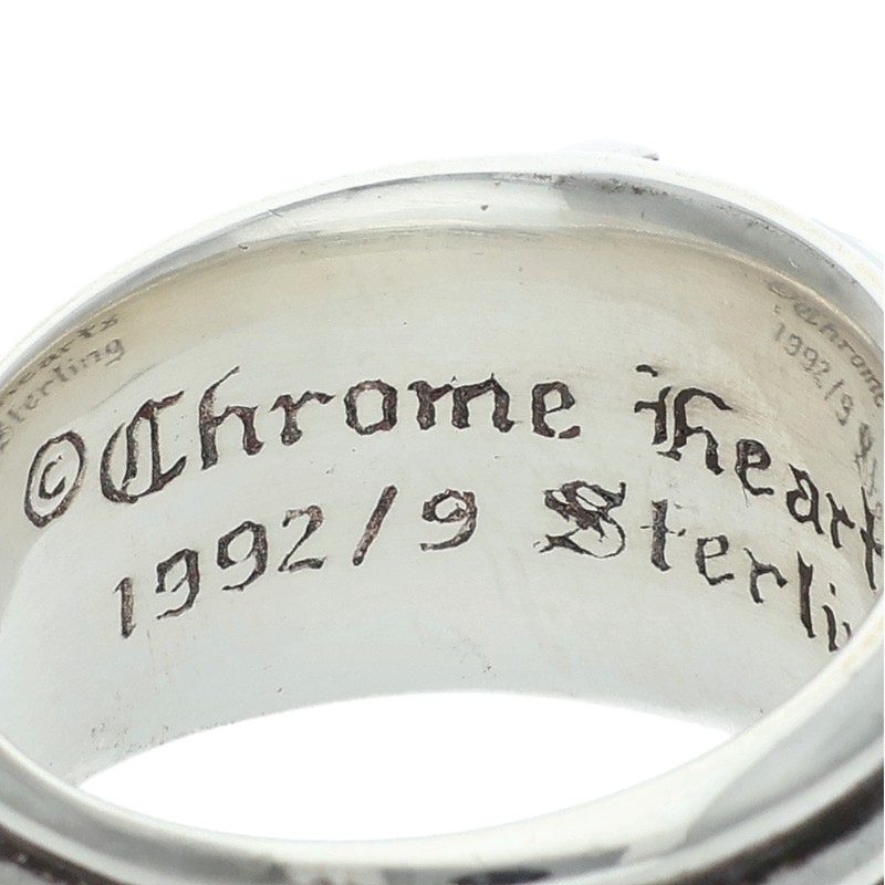 Chrome Hearts Dagger Sterling Silver Ring Size JP 21