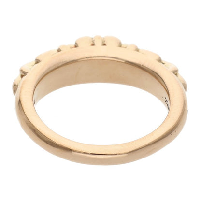 Chrome Hearts 22K Baby Classic Pave Diamond Ring Size JP 11