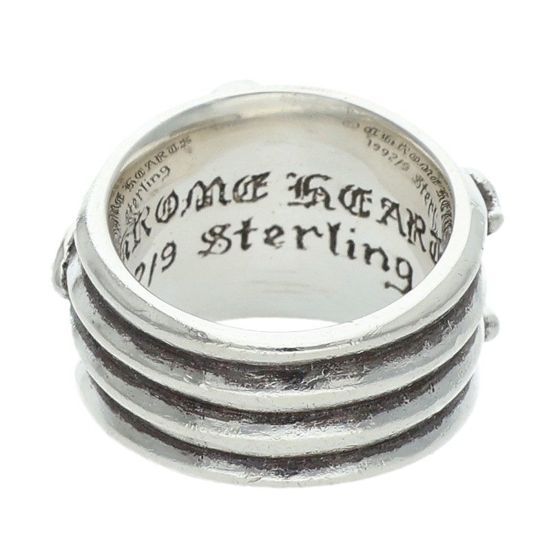 Chrome Hearts Dagger Sterling Silver Ring Size JP 9