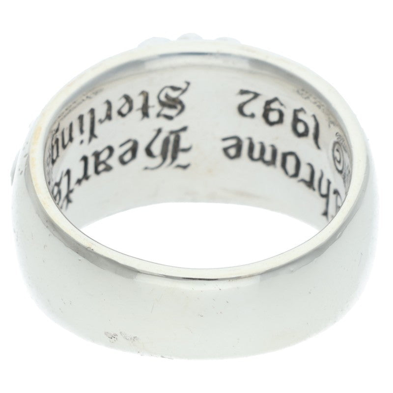 Chrome Hearts FLRL CRS Sterling Silver Ring Size JP 22