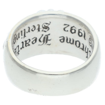 Chrome Hearts FLRL CRS Sterling Silver Ring Size JP 22