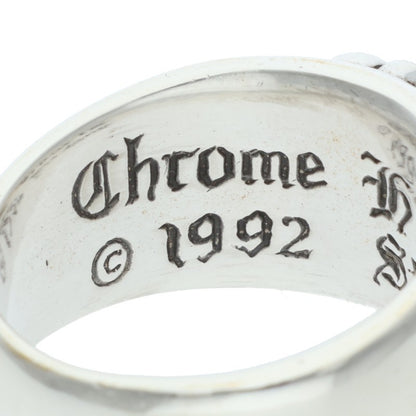 Chrome Hearts FLRL CRS Sterling Silver Ring Size JP 22