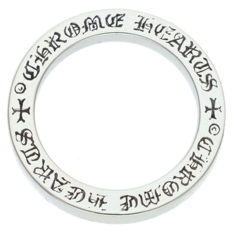 Chrome Hearts 3mm SPACER PLN Ring Silver Size JP 11