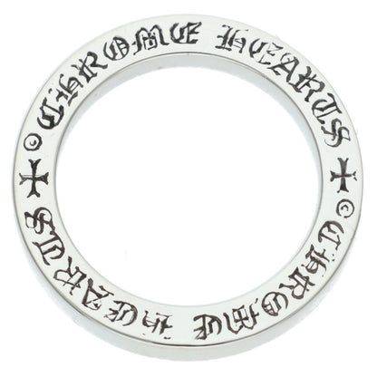 Chrome Hearts 3mm SPACER PLN Ring Silver Size JP 11