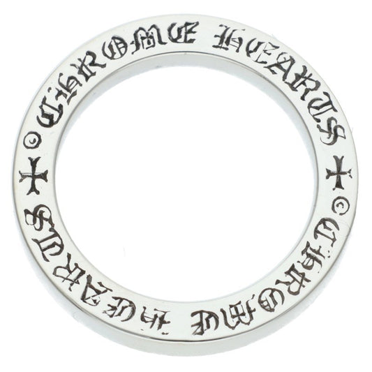 Chrome Hearts 3mm SPACER PLN Ring Silver Size JP 11