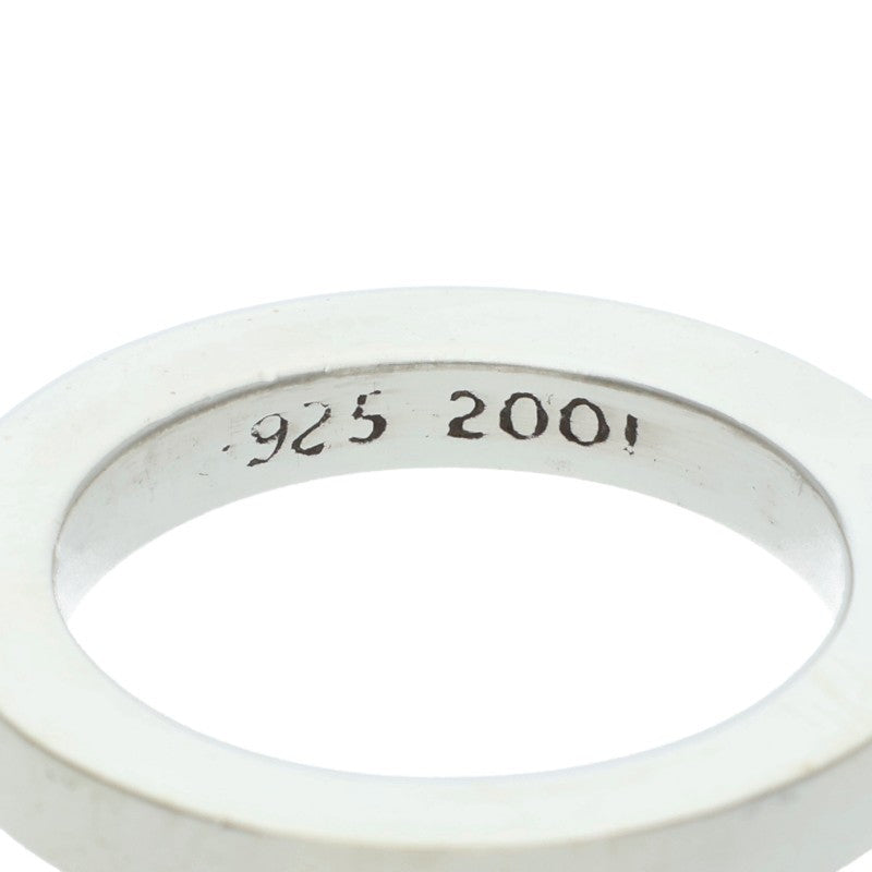 Chrome Hearts 3mm SPACER PLN Ring Silver Size JP 11