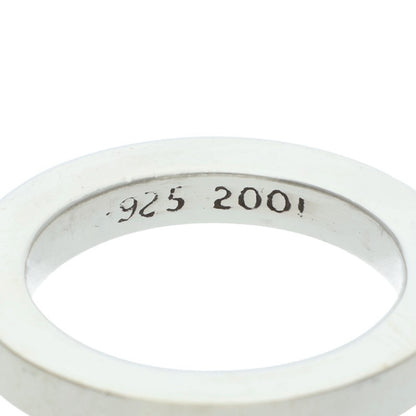 Chrome Hearts 3mm SPACER PLN Ring Silver Size JP 11