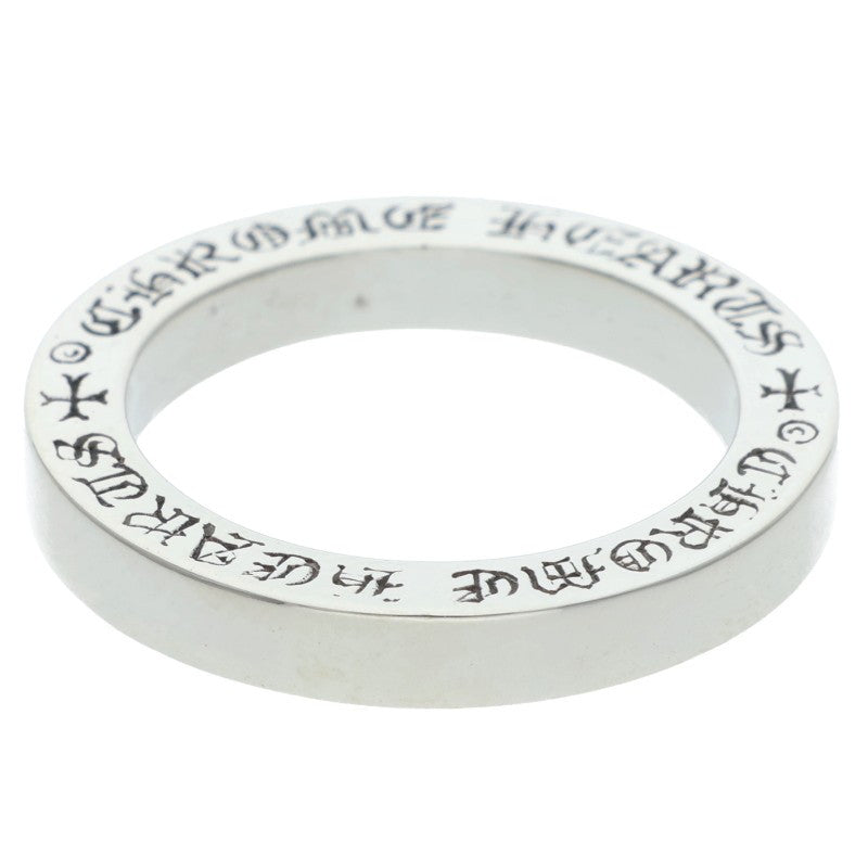 Chrome Hearts 3mm SPACER PLN Ring Silver Size JP 11