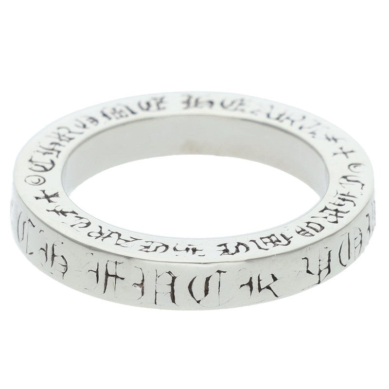 Chrome Hearts 3mm SPACER FUCKYOU Silver Ring Size JP 10