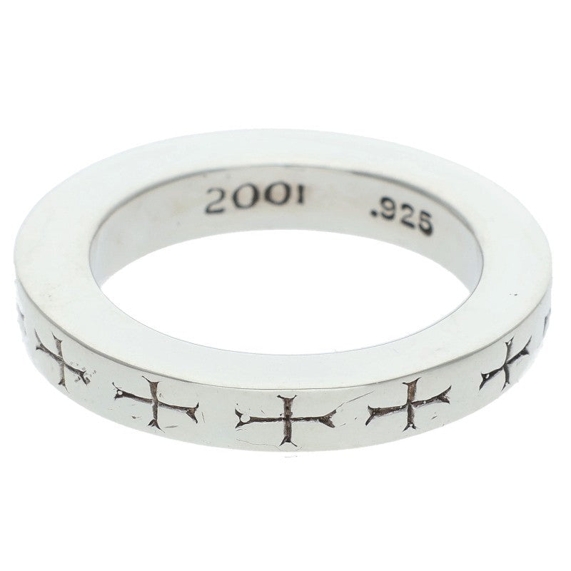 Chrome Hearts 3mm SPACER FUCKYOU Silver Ring Size JP 10
