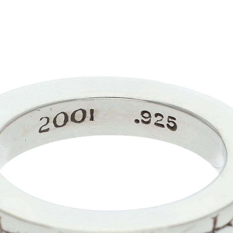 Chrome Hearts 3mm SPACER FUCKYOU Silver Ring Size JP 10