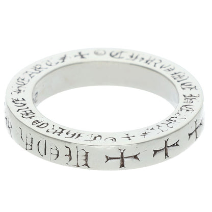 Chrome Hearts 3mm SPACER FUCKYOU Silver Ring Size JP 10