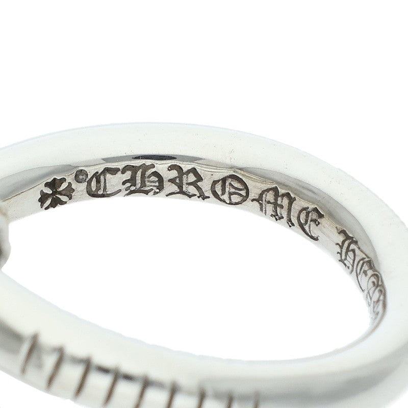 Chrome Hearts NAIL CRSBALL Silver Ring Size JP 16