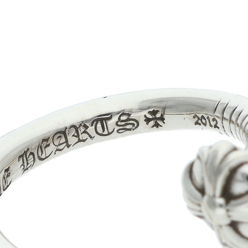 Chrome Hearts NAIL CRSBALL Silver Ring Size JP 16