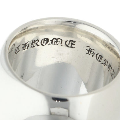 Chrome Hearts CLASSIC OVAL Cross Silver Ring Size JP 19