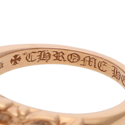 Chrome Hearts 22K Baby Classic PAVE Sapphire Ring Size JP 10