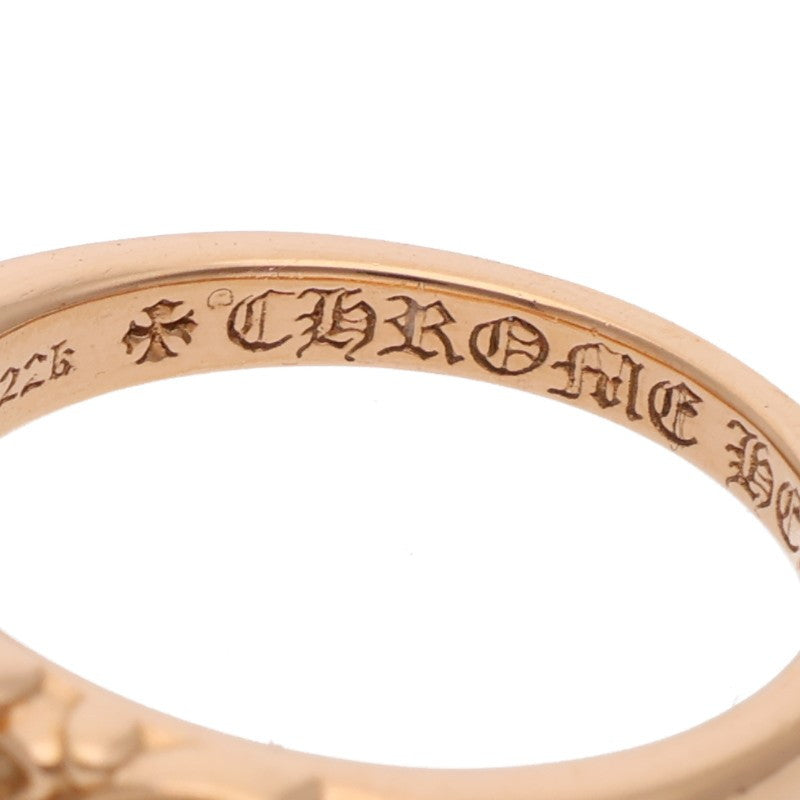 Chrome Hearts 22K Baby Classic Pave Sapphire Ring Size JP 12