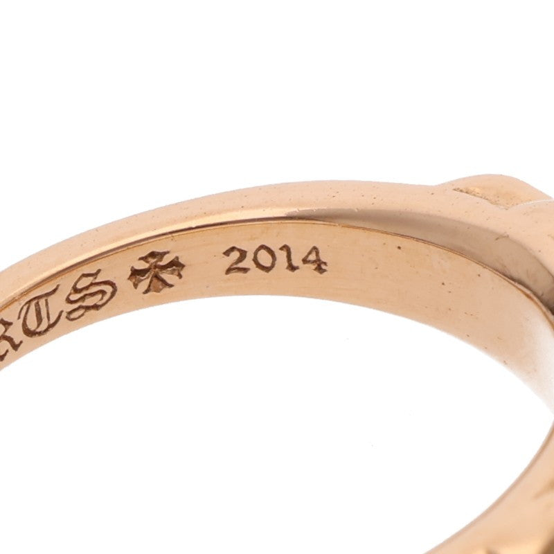Chrome Hearts 22K Baby Classic Pave Sapphire Ring Size JP 12