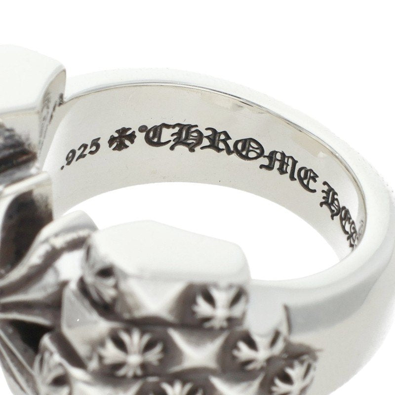 Chrome Hearts DECO CH PLUS Silver Ring Size JP 19