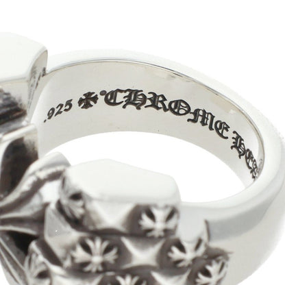 Chrome Hearts DECO CH PLUS Silver Ring Size JP 19