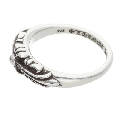 Chrome Hearts BABY CLASSIC Floral Cross Ring Size JP 21
