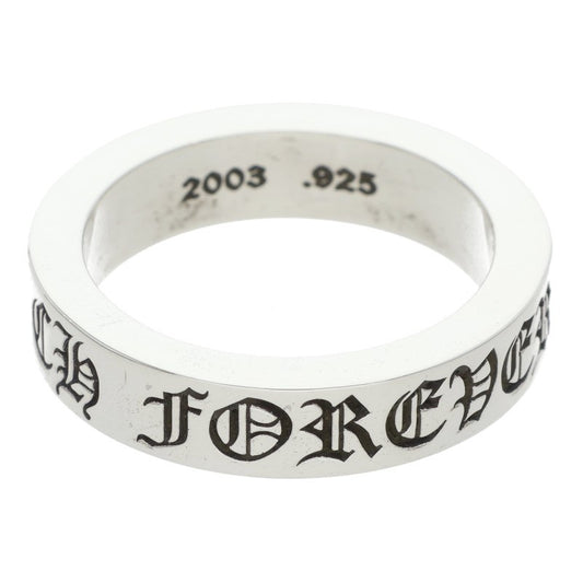 Chrome Hearts 6mm Spacer Forever Silver Ring 925 Size JP 26