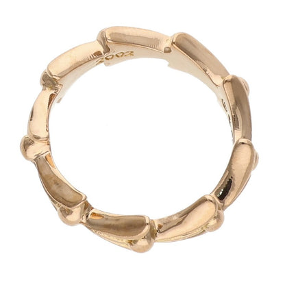 Chrome Hearts 22K Cross Tail Gold Ring Yellow Size JP 12
