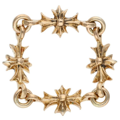 Chrome Hearts 22K Tiny ECH Plus Gold Ring Size JP 14