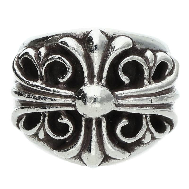 Chrome Hearts Keeper Sterling Silver Ring Size JP 20